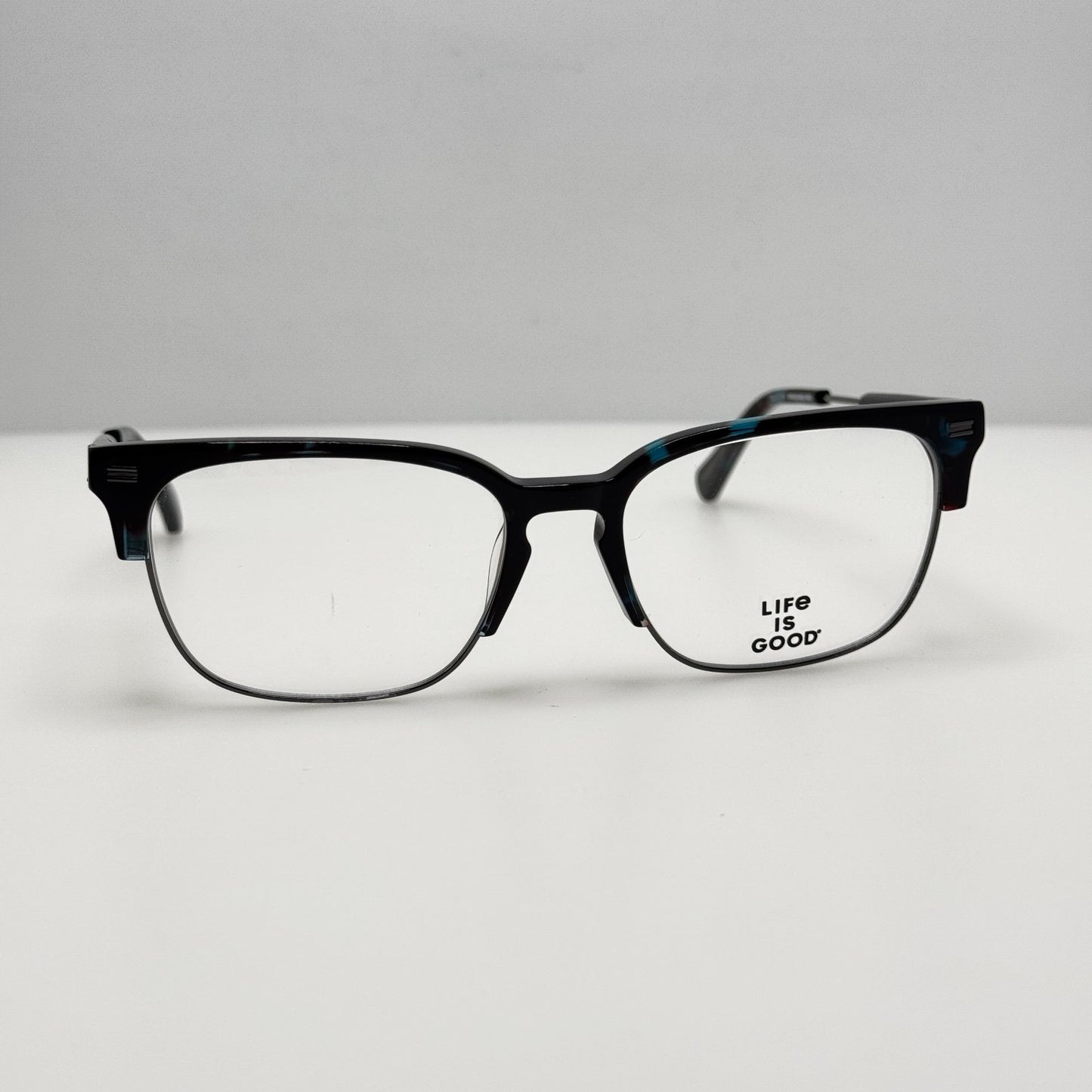 Life Is Good Eyeglasses Eye Glasses Frames Charley Tortoise Blue 52-17-135