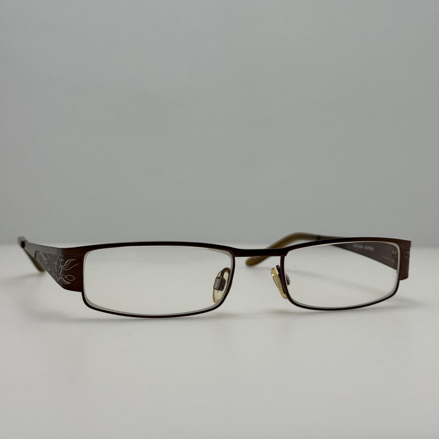 Chelsea Morgan Eyeglasses Eye Glasses Frames CM831 BR 51-18-140