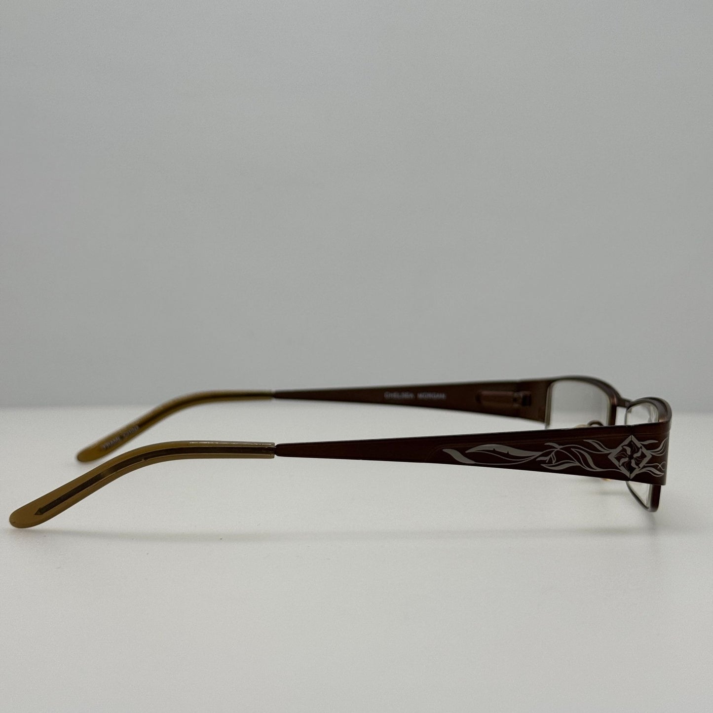 Chelsea Morgan Eyeglasses Eye Glasses Frames CM831 BR 51-18-140