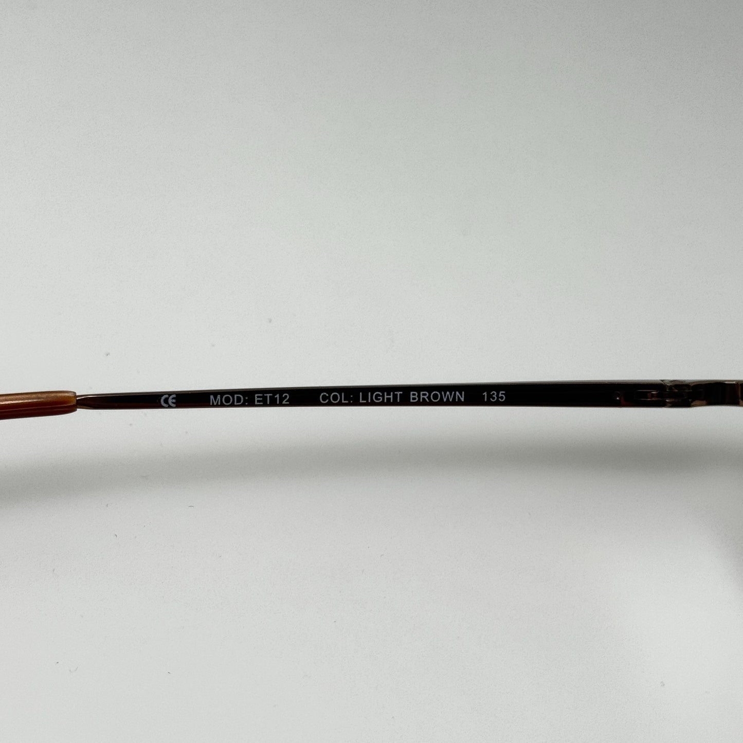 Esquire ET12 Brown Titanium Eyeglasses Eye Glasses Frames 49-18-135