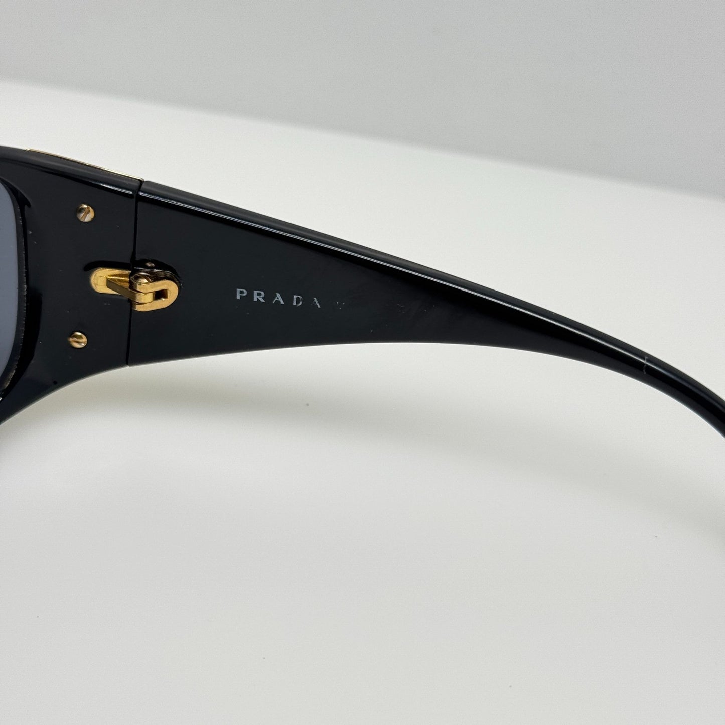 Prada Sunglasses SPR 07G 1AB-1A1 Black 61-15-120