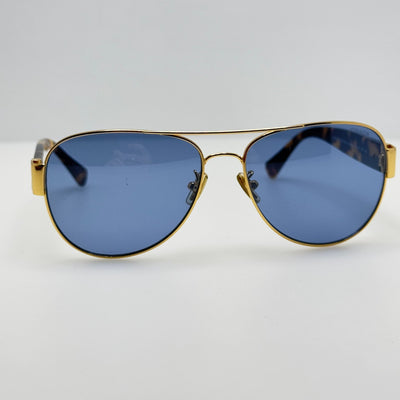Coach Sunglasses HC 7059 L138 92001U Gold Tokyo Tortoise 58-15-135