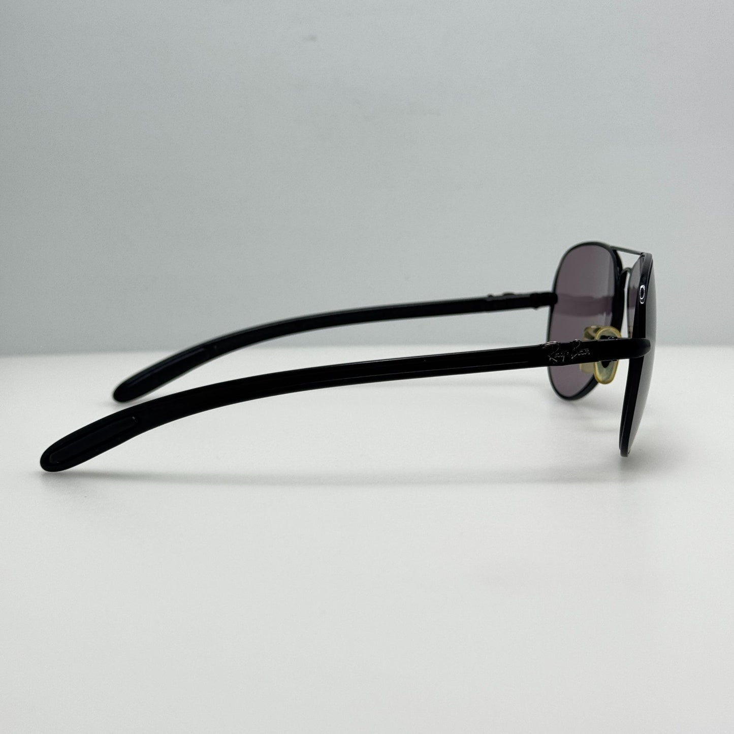 Ray Ban RB 8307 002/N5 Eyeglasses Eye Glasses Frames Black Carbon Fiber 58-14