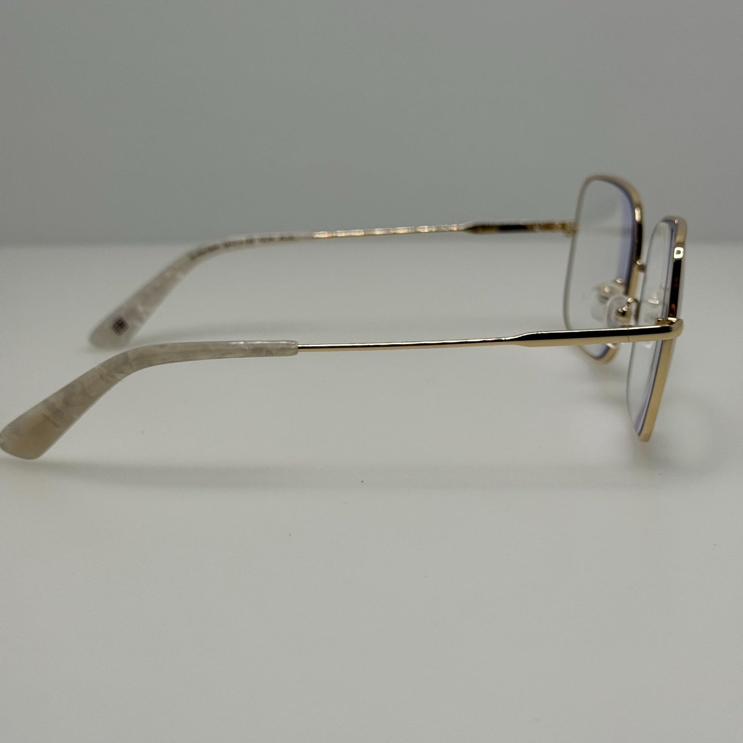 Glas Wilma Gold Eyeglasses Eye Glasses Readers +2.50 Blue 54-18-140