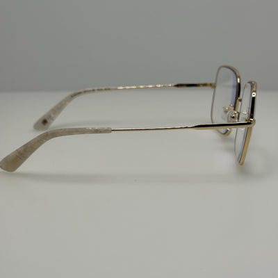 Glas Wilma Gold Eyeglasses Eye Glasses Readers +2.50 Blue 54-18-140