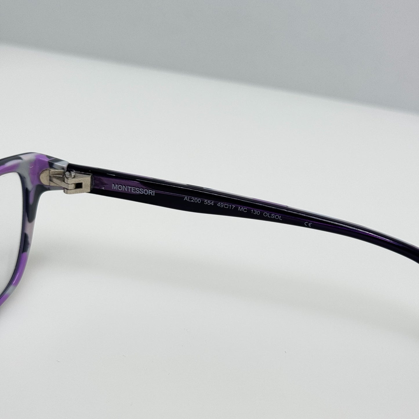Montessori Eyeglasses Eye Glasses Frames AL200 554 MC Olsol Artlife 49-17-130