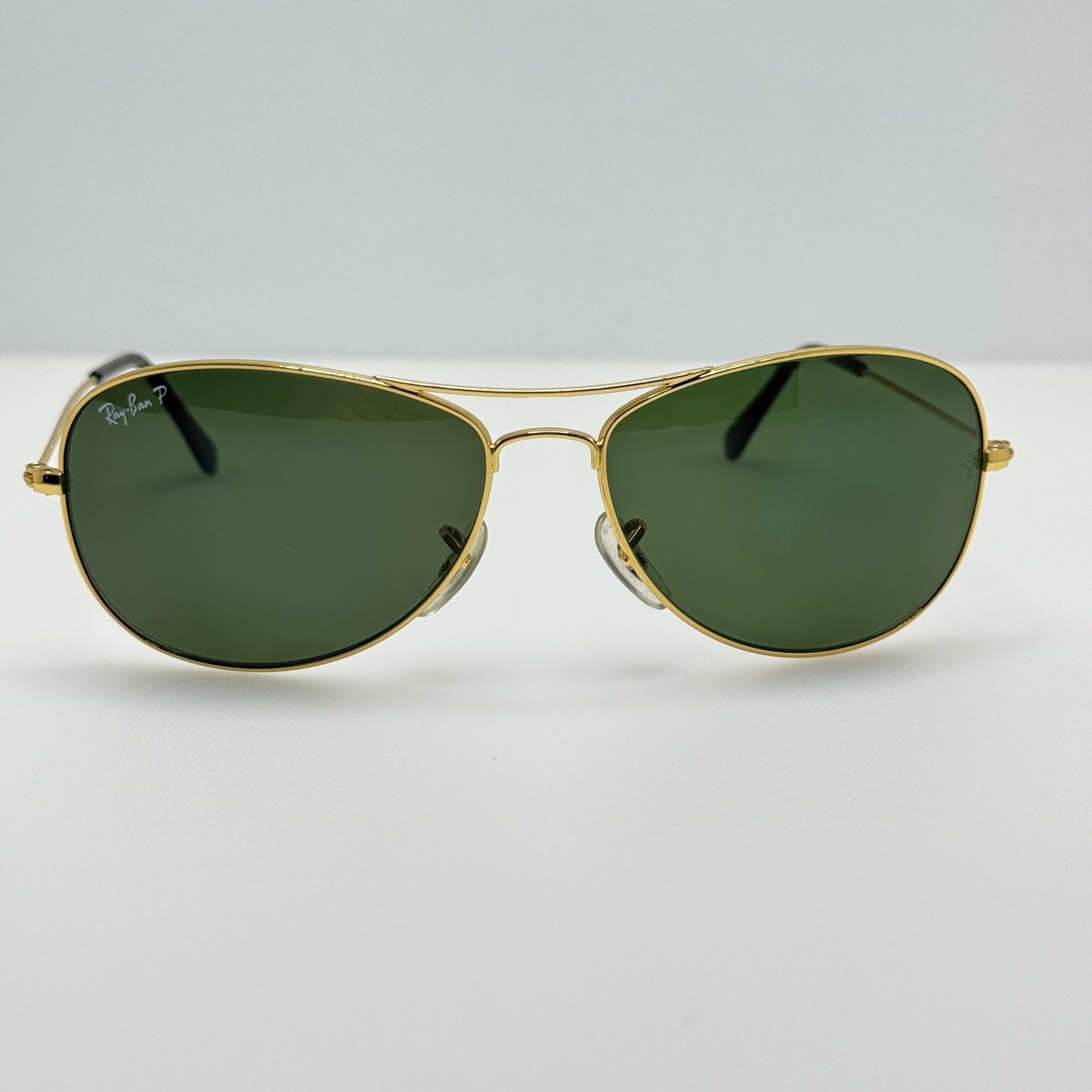 Ray Ban Sunglasses RB 3362 001/58 Cockpit Polarized 59-14