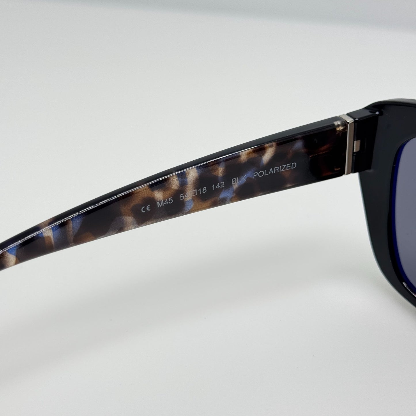 Kirkland Signature Sunglasses M45 Black Polarized 54-18-142