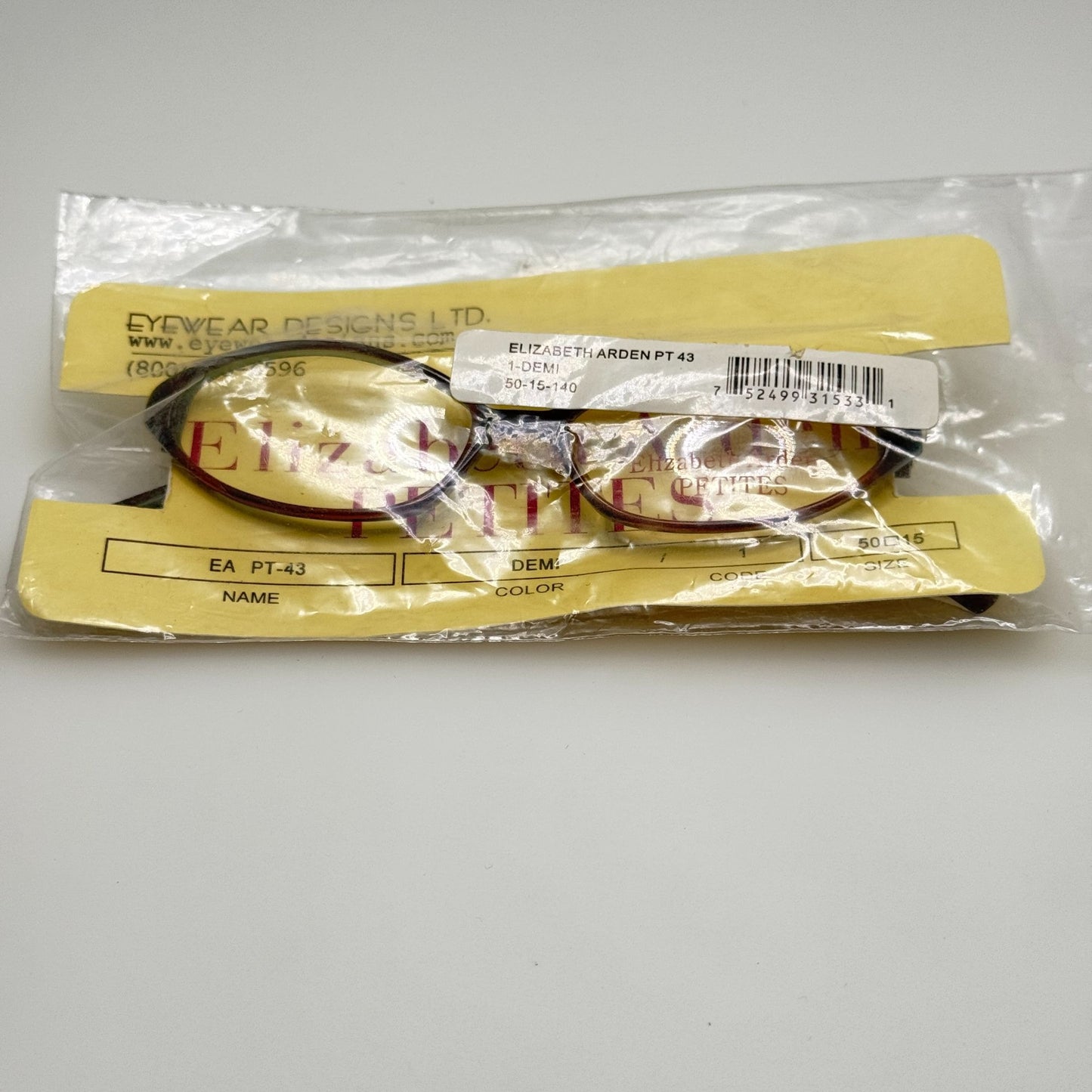 Elizabeth Arden PT 43 1 Demi Eyeglasses Eye Glasses Frames 50-15-140