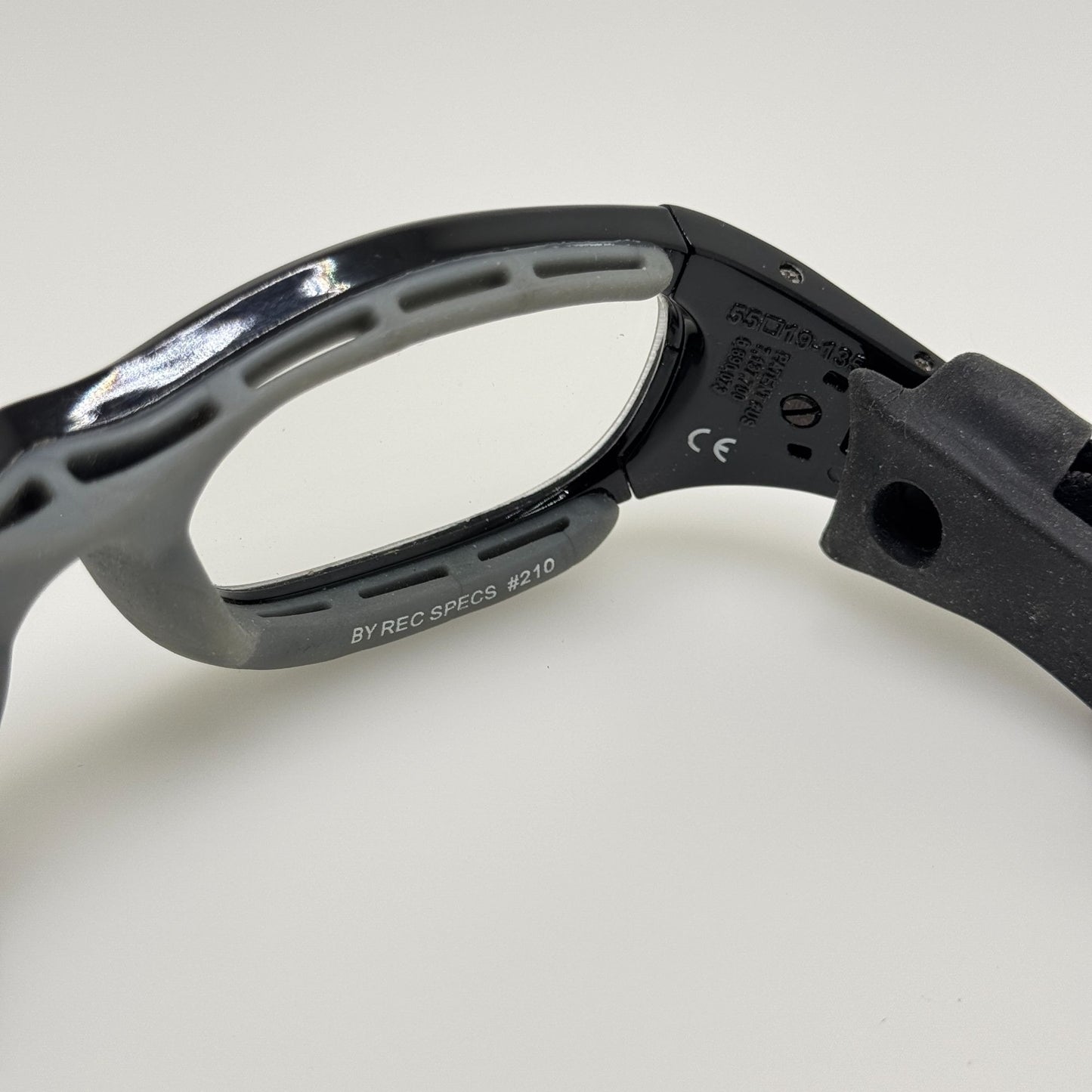 Liberty Sport Slam Goggle XL #210 Eyeglasses Eye Glasses Frames Black 55-19