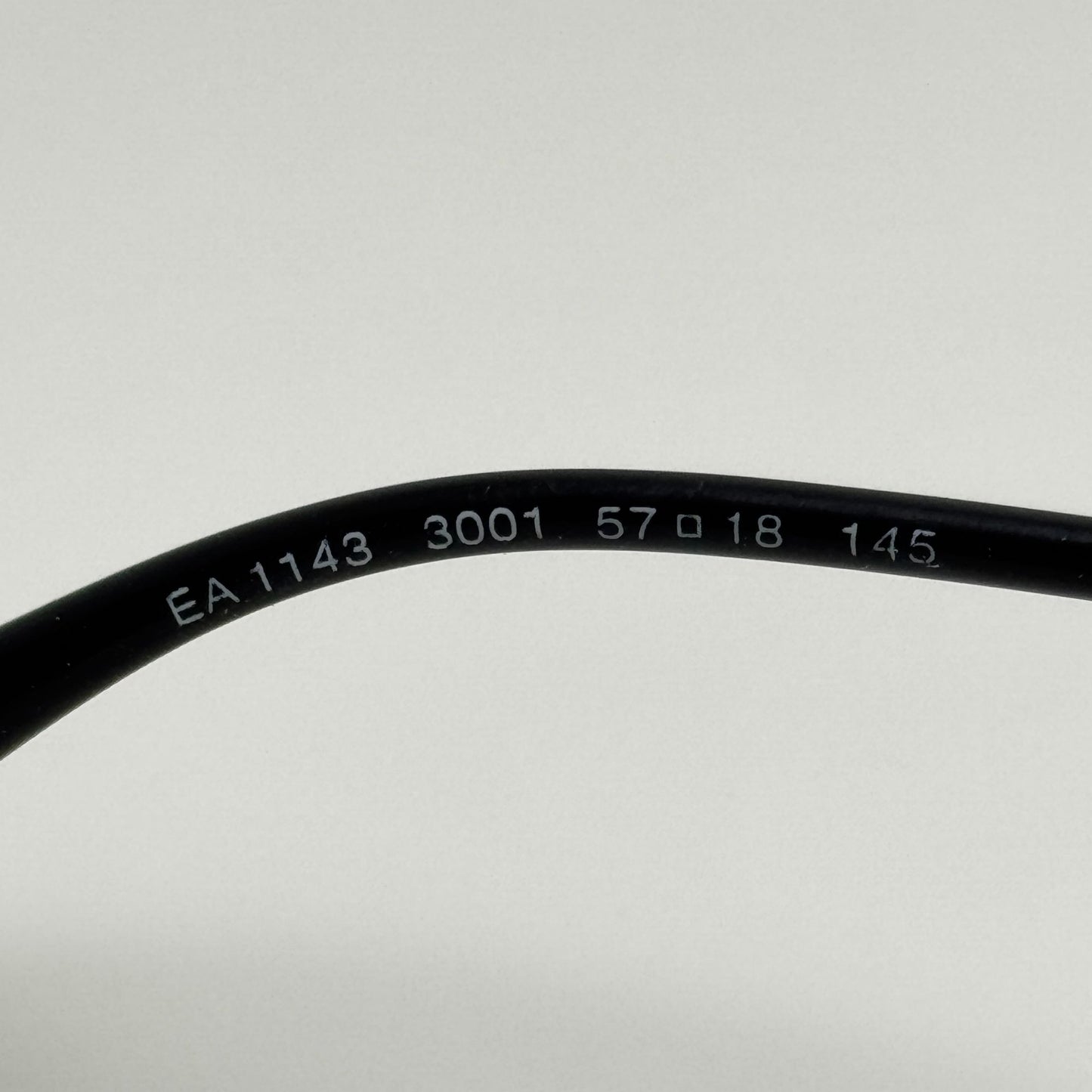 Emporio Armani Eyeglasses Eye Glasses Frames EA 1143 3001 57-18-145