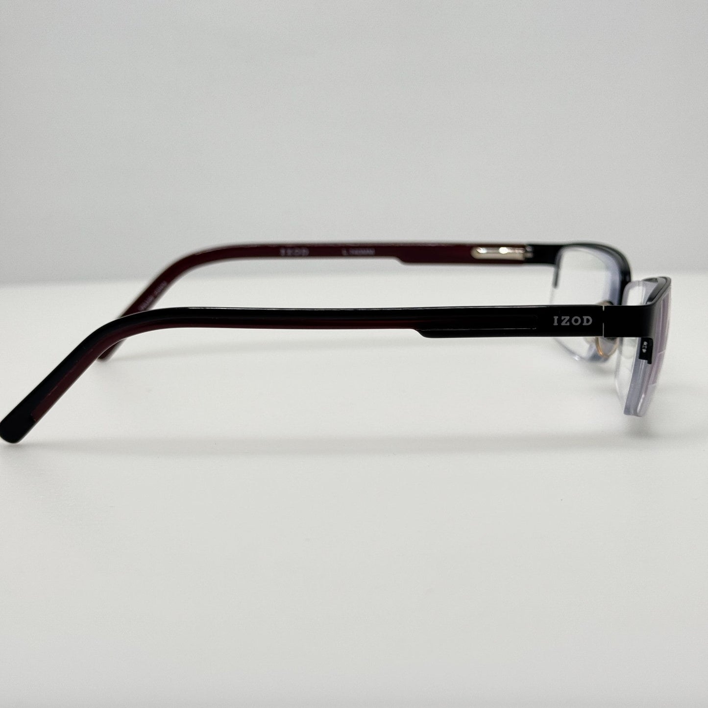 Izod Eyeglasses Eye Glasses Frames IZ 1302 Black Laminate 51-17-140