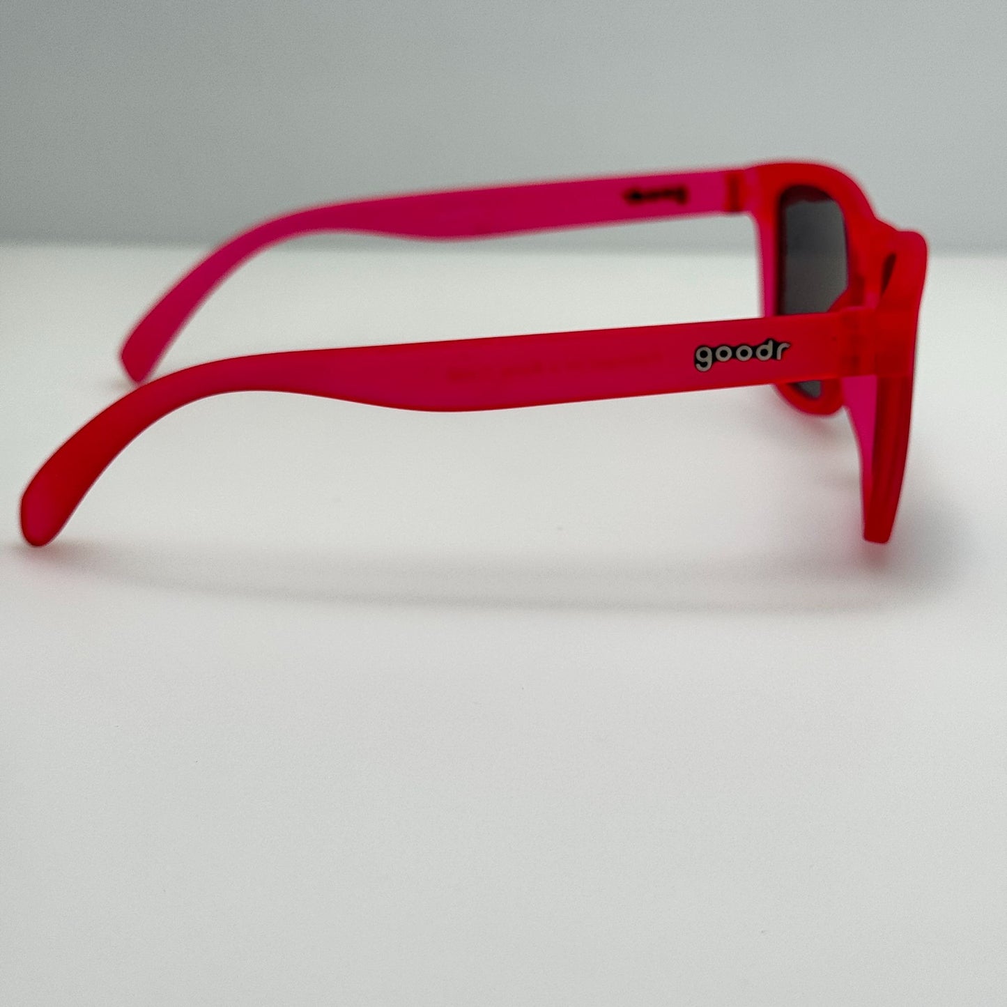 Goodr Sunglasses Flamingos On A Booze Cruise W/ Bag