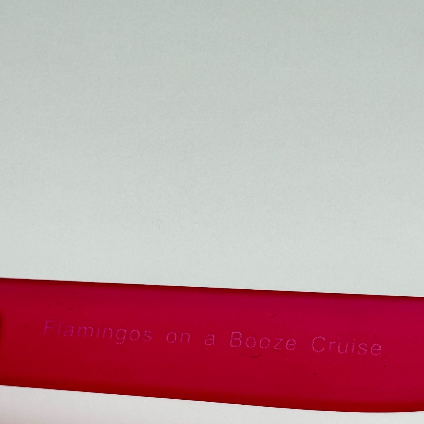 Goodr Sunglasses Flamingos On A Booze Cruise W/ Bag