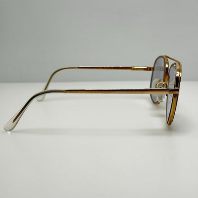 American Optical Eyeglasses Eye Glasses Frames EX590 Gold Z87 56-18-140