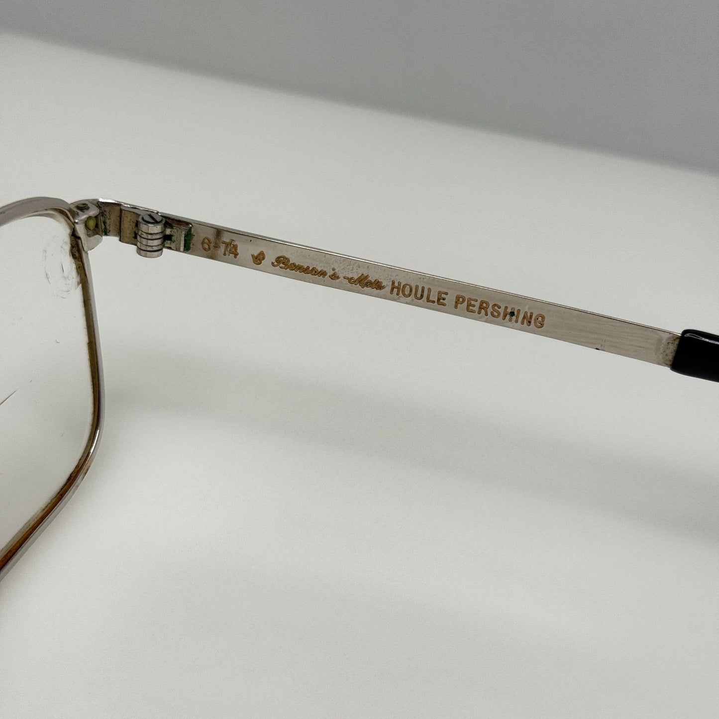 Metzer TWE Bensons Houle Pershing Eyeglasses Eye Glasses Frames 6-74 1-10 12K
