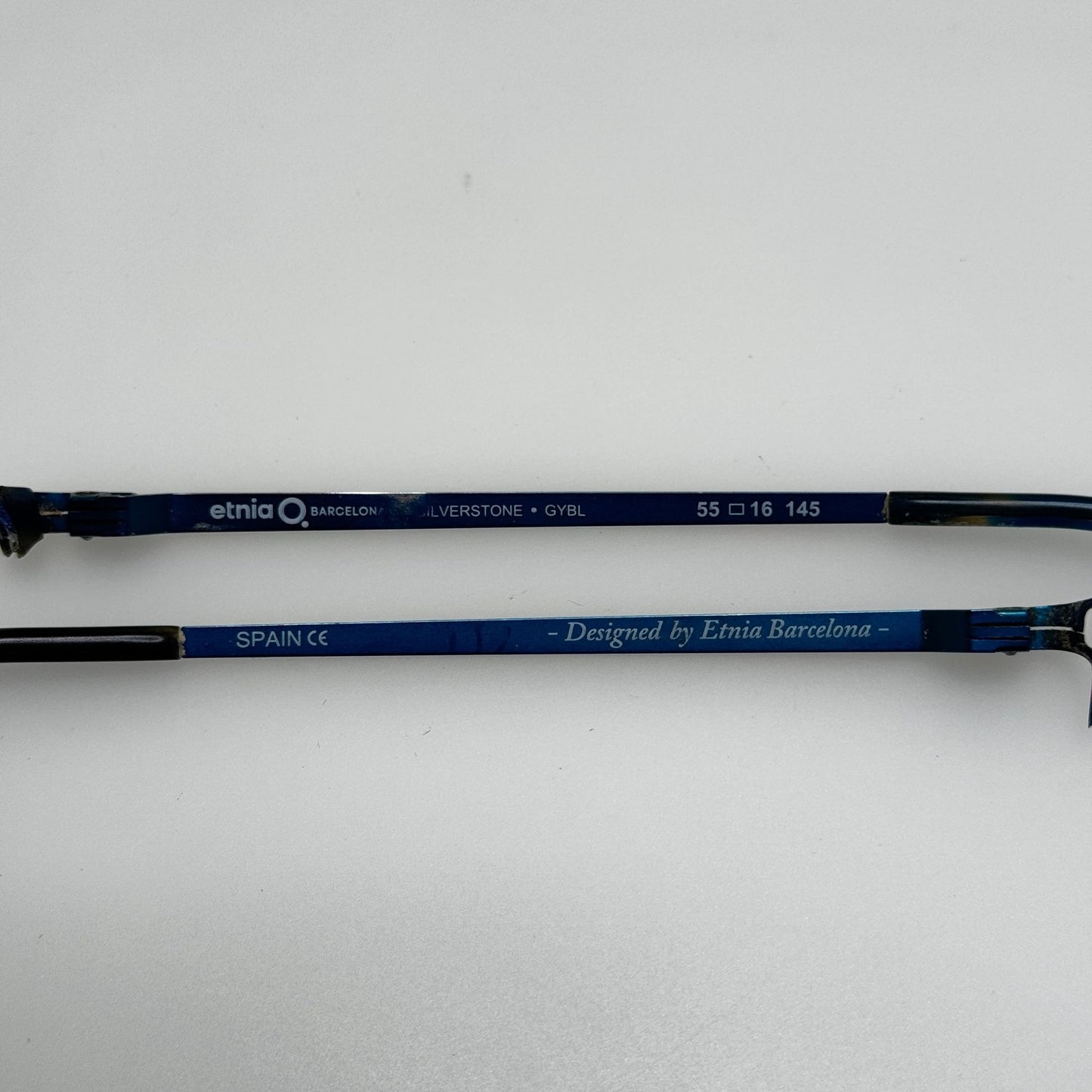 Etnia Barcelona Silverstone GYBL 55-16-145 Eye Glasses Temple Arms Only PARTS