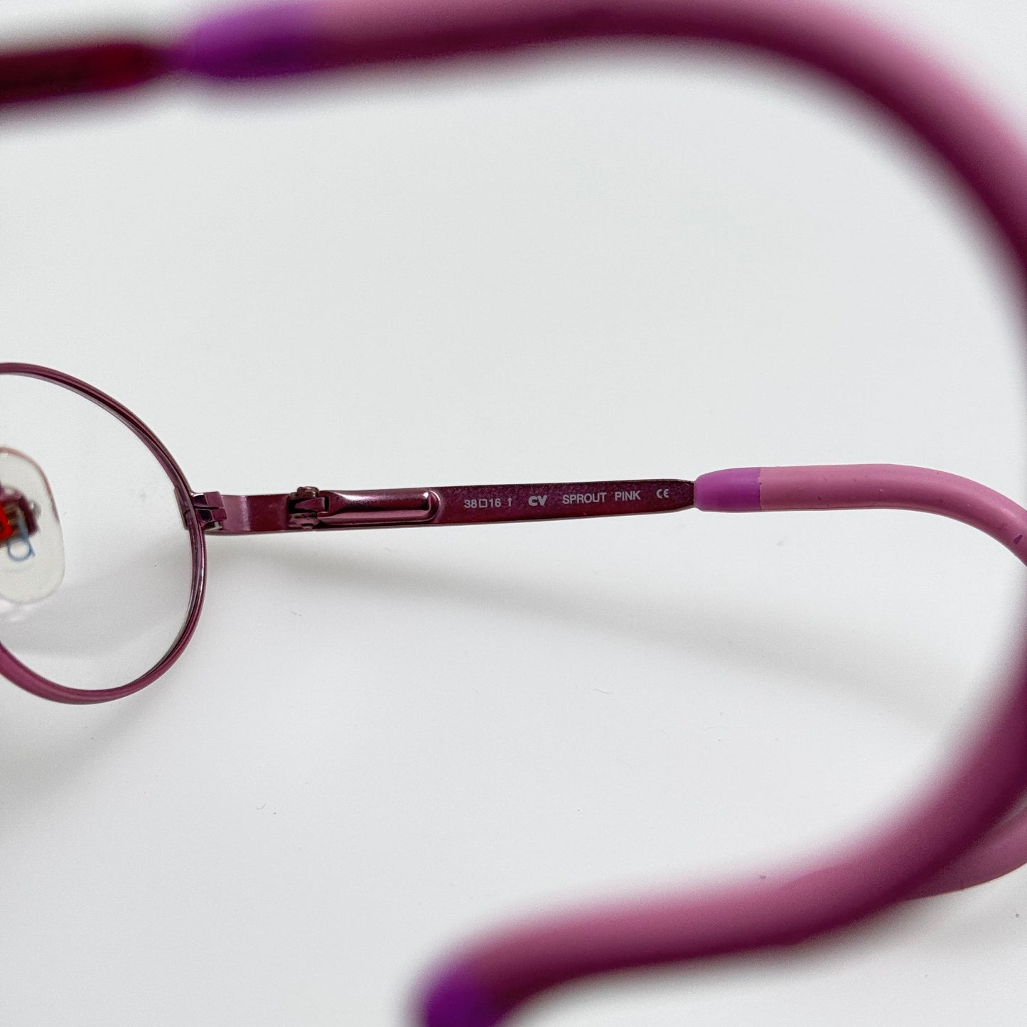 Dilli Dalli Eyeglasses Eye Glasses Frames Sprout Pink 38-16-115