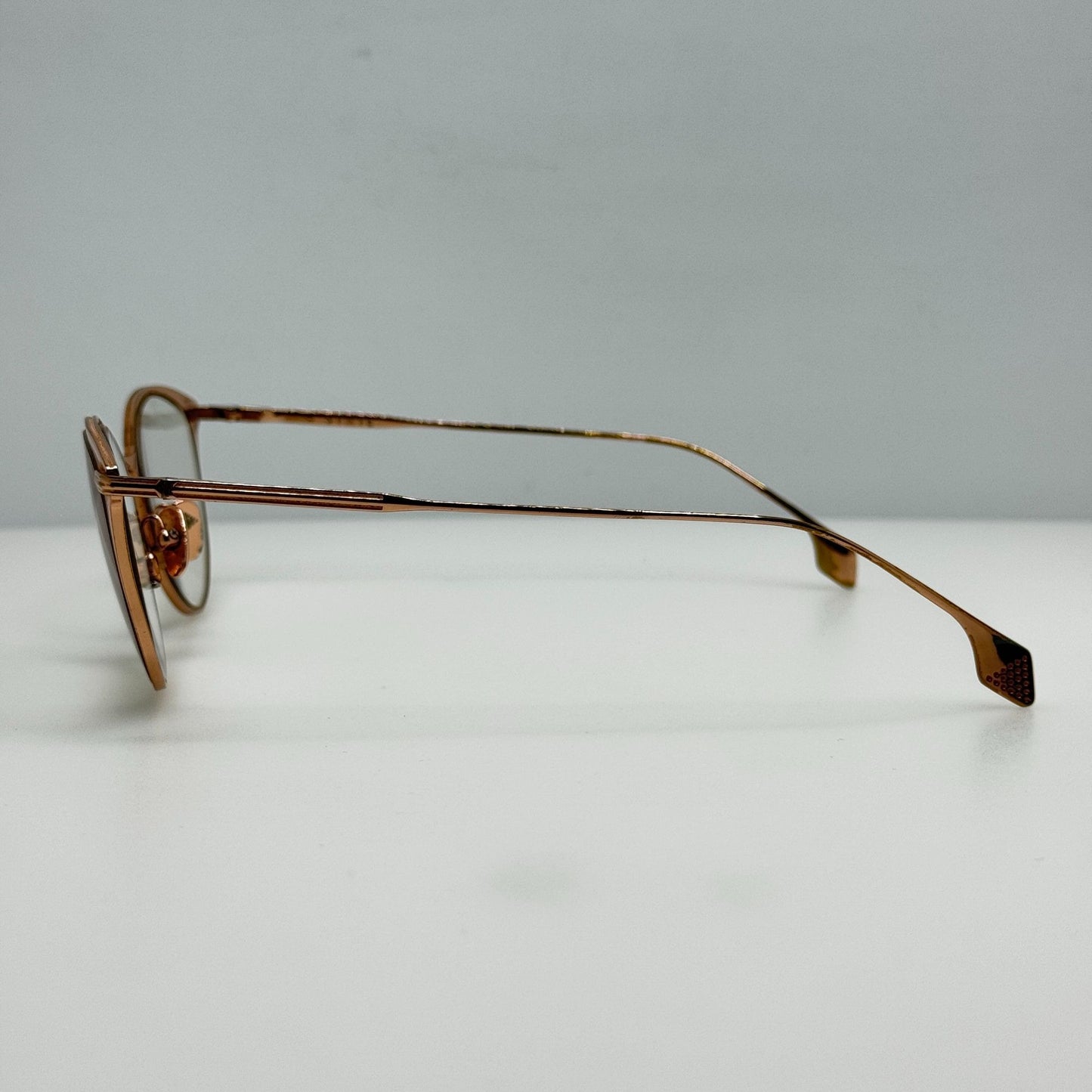 State Hirosaki Shell Rose Gold Eyeglasses Eye Glasses Frames Japan 52-21-140