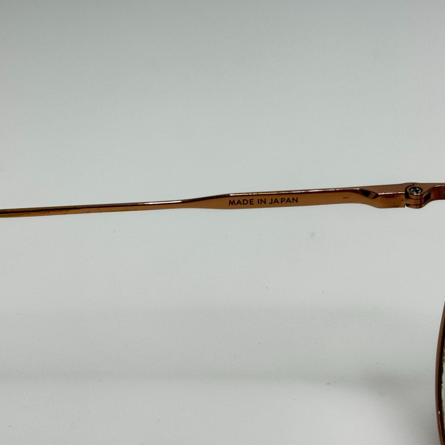 State Hirosaki Shell Rose Gold Eyeglasses Eye Glasses Frames Japan 52-21-140