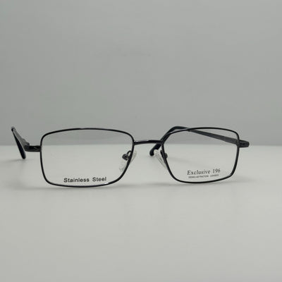 Exclusive Eyeglasses Eye Glasses Frames 196 Blue 52-18-140