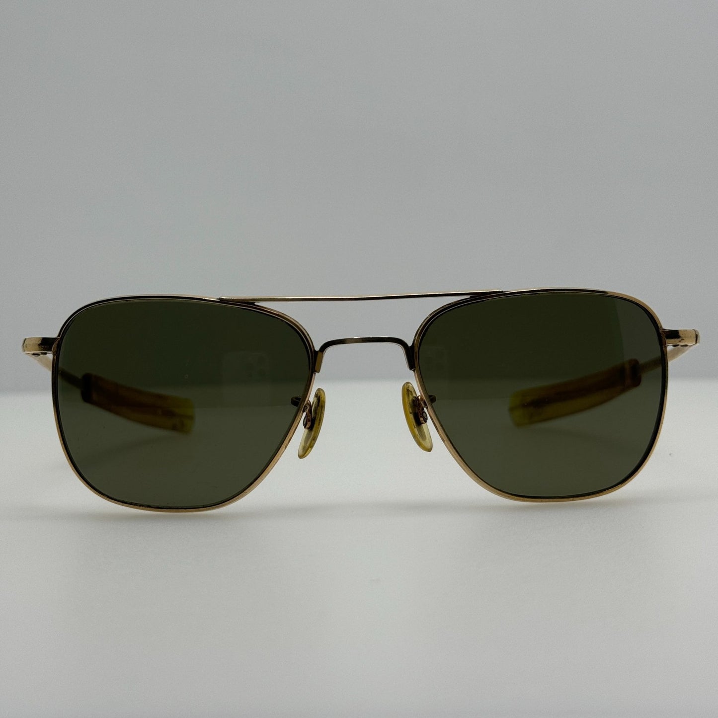 American Optical Sunglasses AO Pilot 1/10 - 12k GF 5 1/2 B