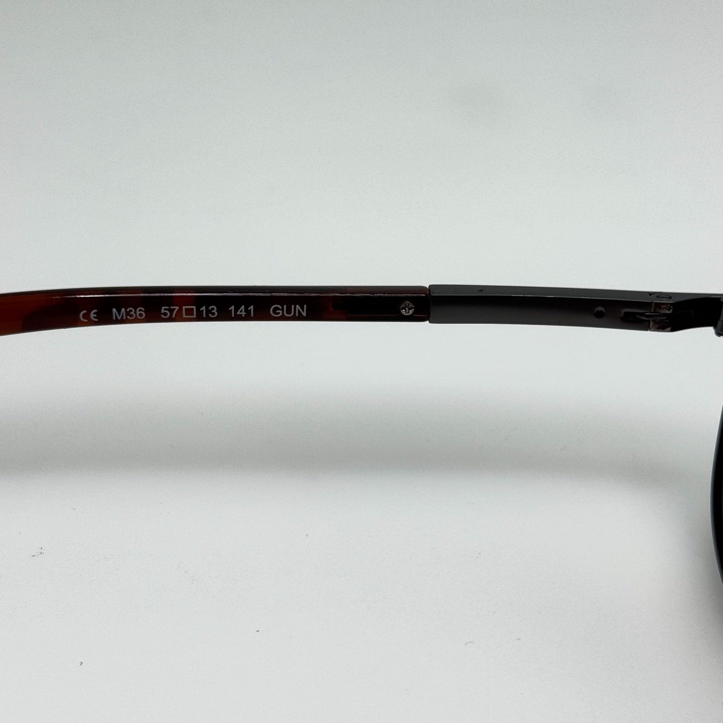 Kirkland Signature Sunglasses M36 Gunmetal Polarized 57-13-141
