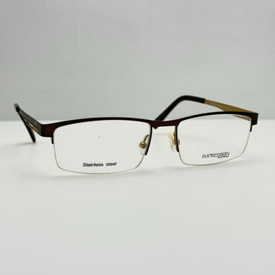 Impression Eyeglasses Eye Glasses Frames IMPM-15-03 Brown 55-17-140
