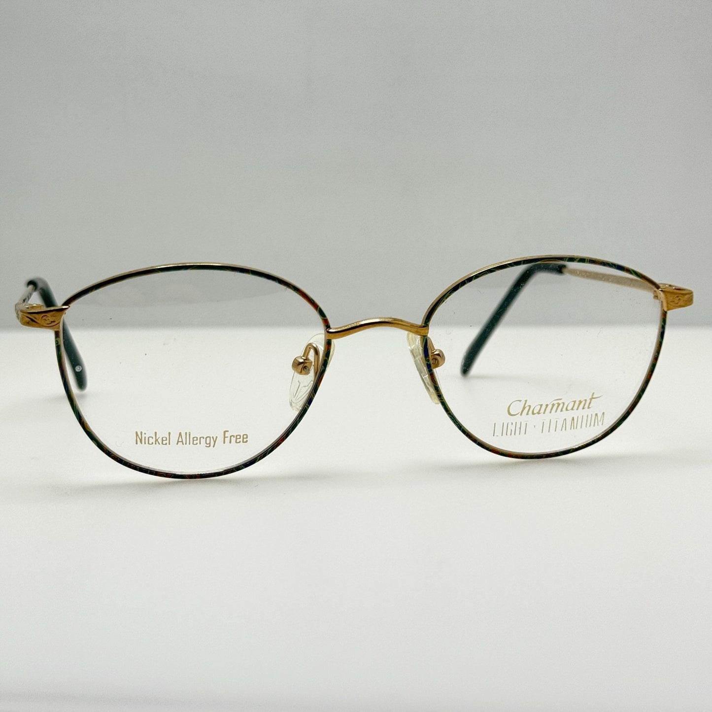 Charmant Eyeglasses Eye Glasses Frames 7605 PC 52-20-140 Japan