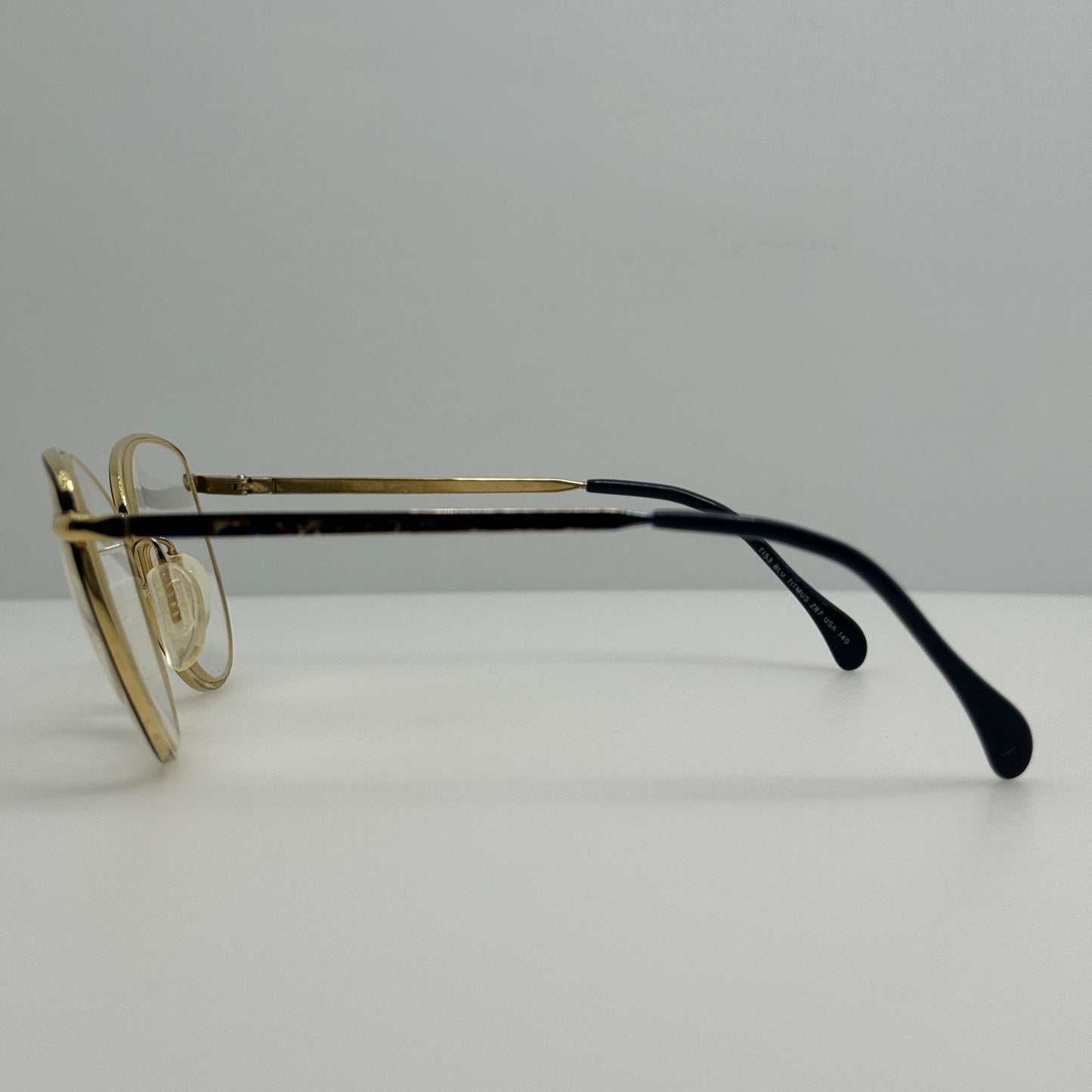 Titmus Eyeglasses Eye Glasses Frames T153 Blu Z87 55-16-140