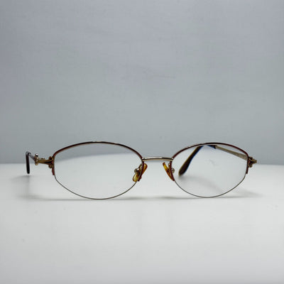 Marchon Eyeglasses Eye Glasses Frames Eggplant Golden 53-18-135