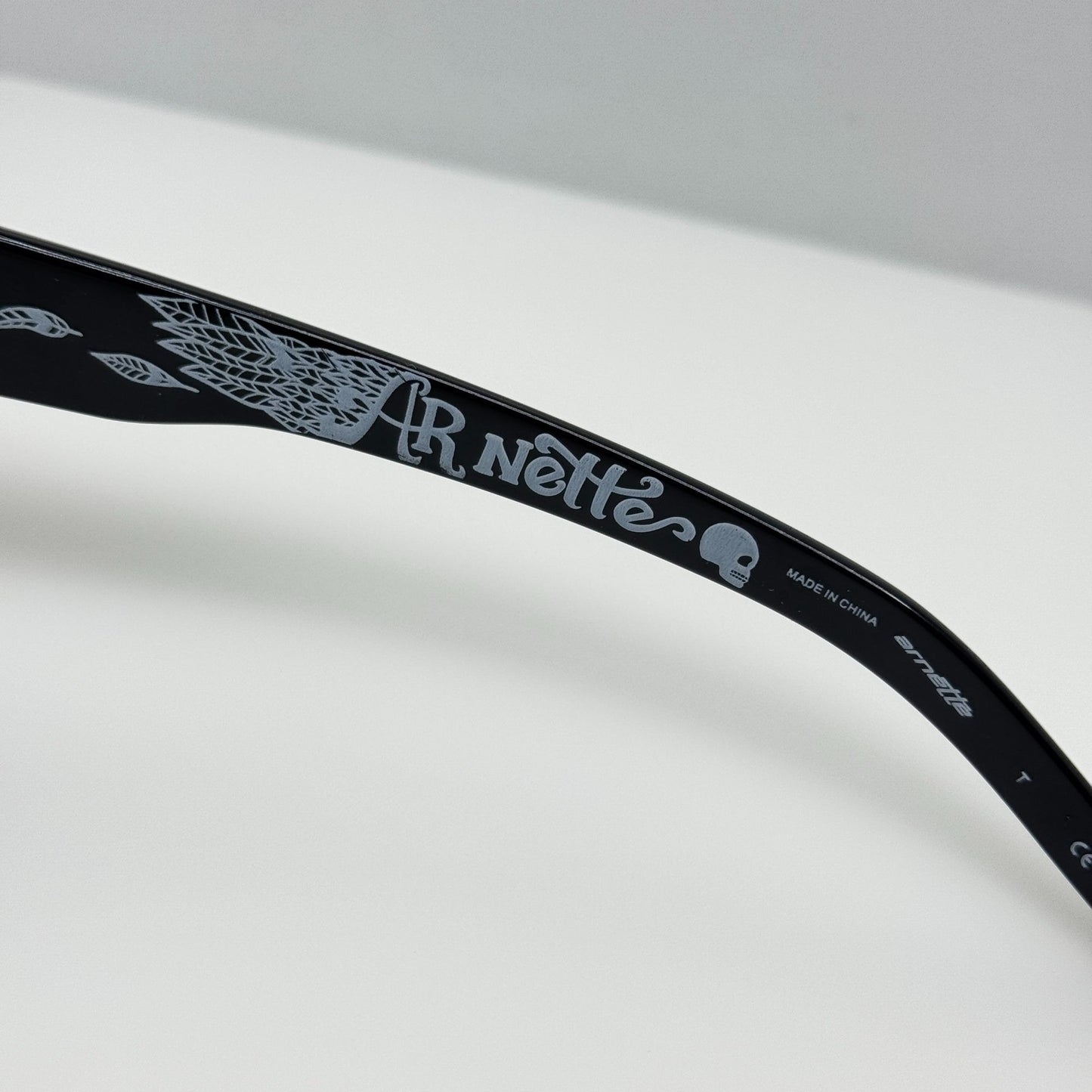 Arnette Sunglasses 4202-2267/81 Fastball Black Polarized 62-16