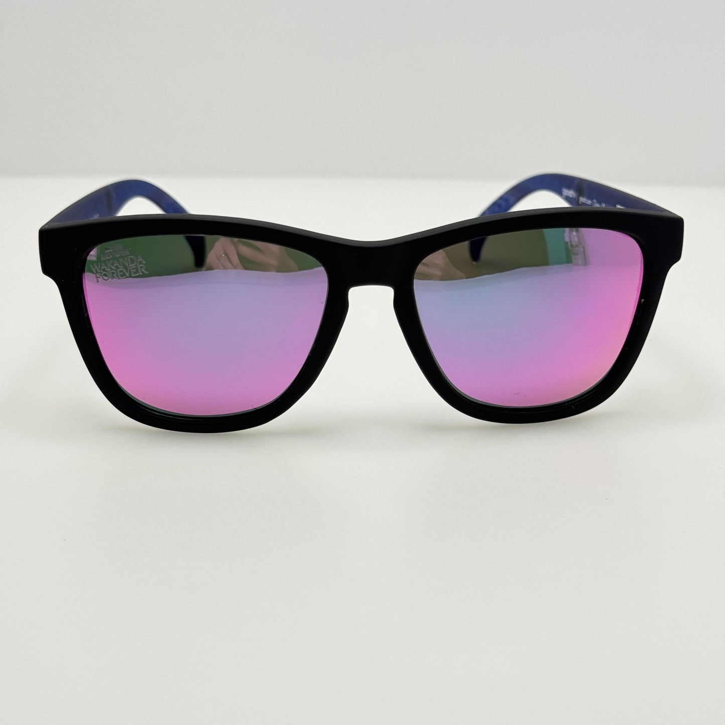 Goodr Sunglasses Vibranium Vision Black Panther Wakanda Forever W/ Bag