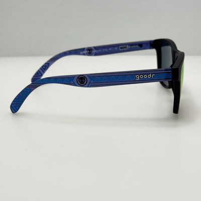 Goodr Sunglasses Vibranium Vision Black Panther Wakanda Forever W/ Bag