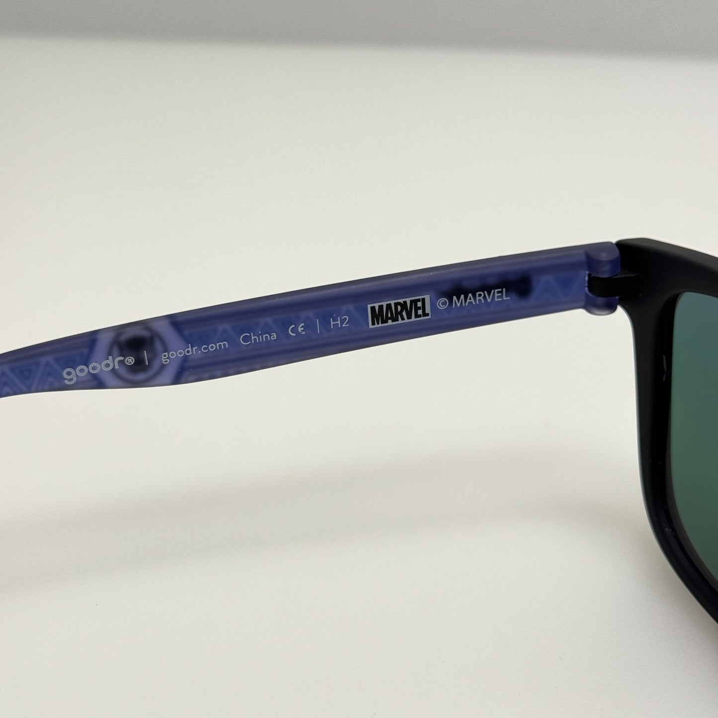 Goodr Sunglasses Vibranium Vision Black Panther Wakanda Forever W/ Bag