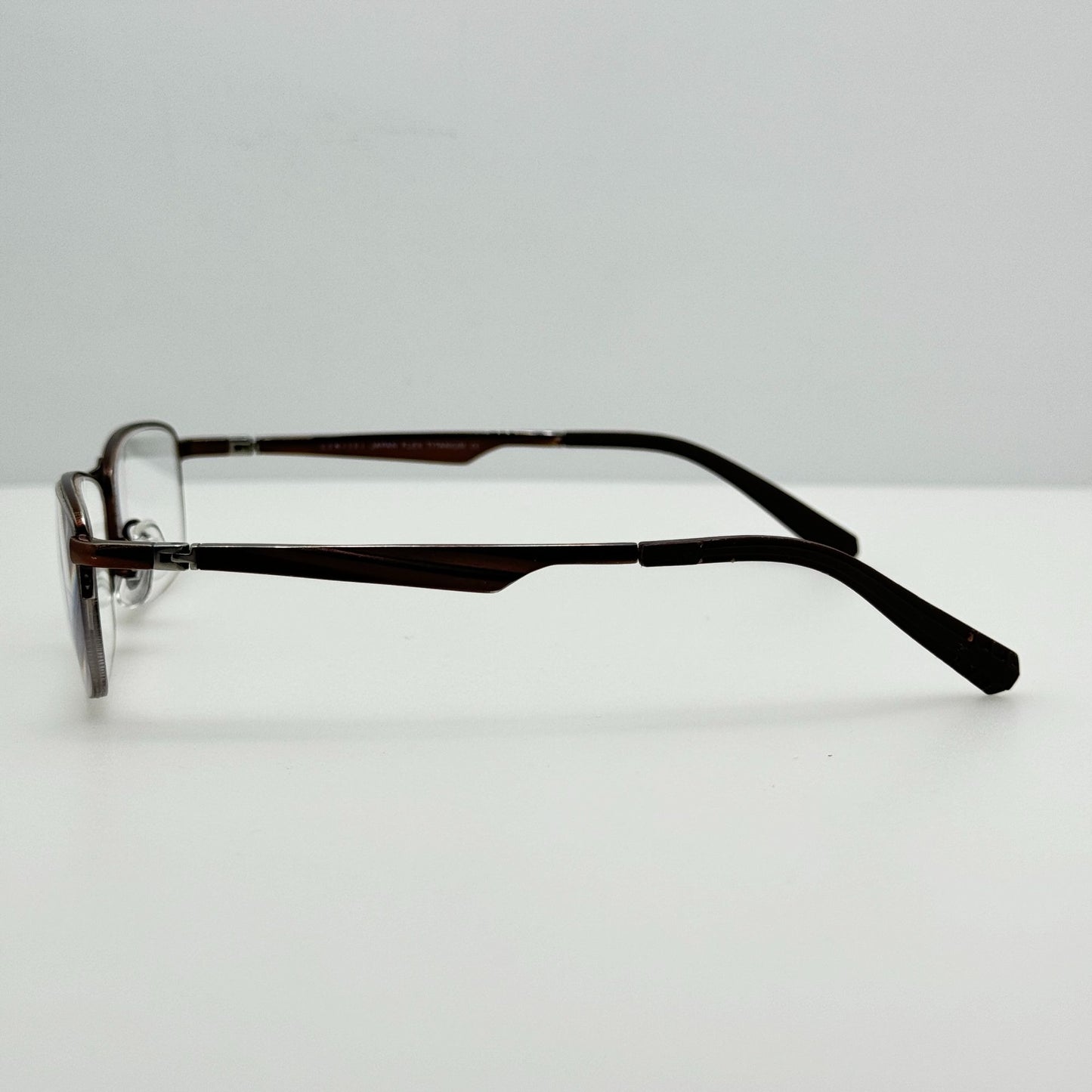 Konishi Eyeglasses Eye Glasses Frames KF 8469 C1 Mocha Japan Titanium 55-17-138