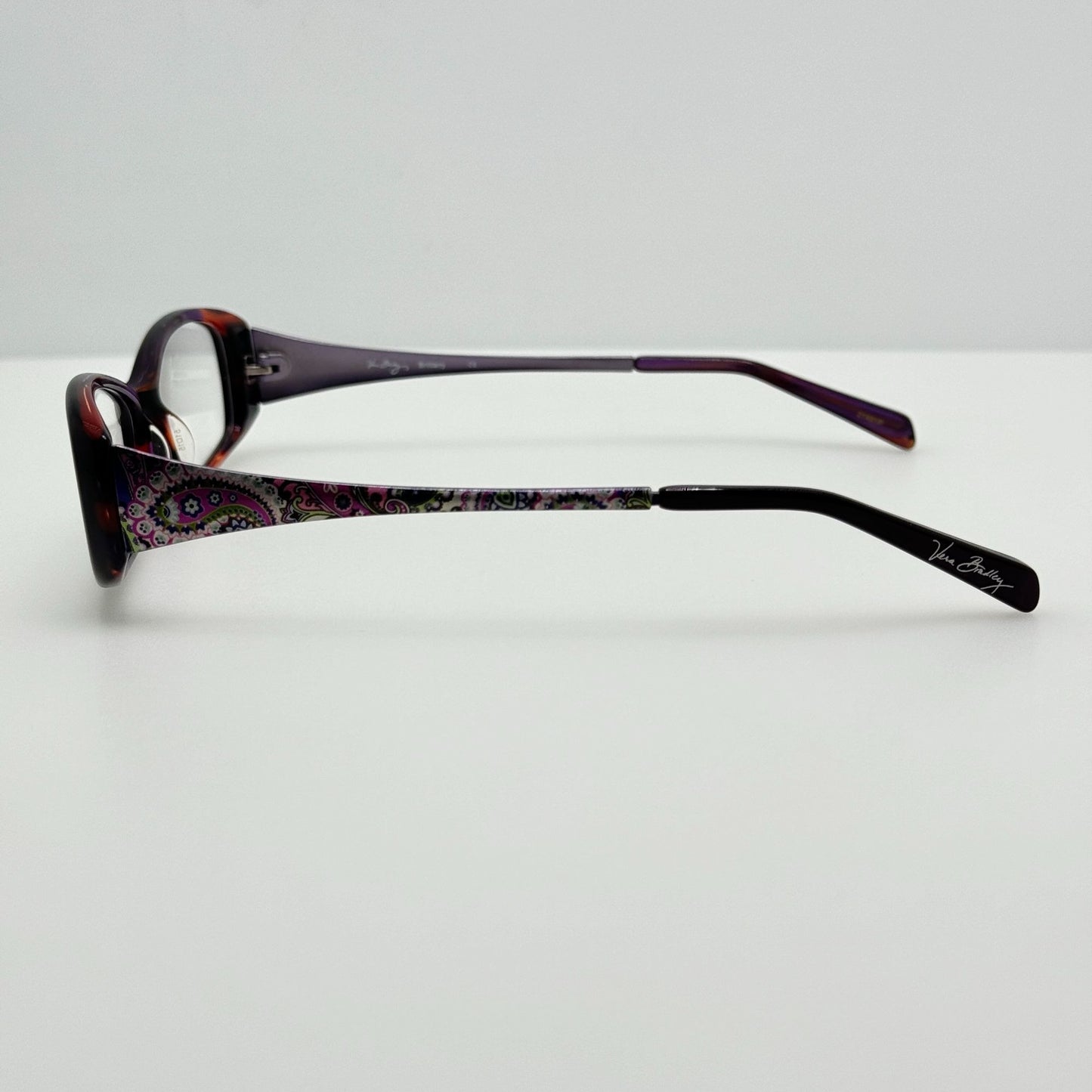 Vera Bradley Eyeglasses Eye Glasses Frames Brittany Very Berry Paisley 51-15-135