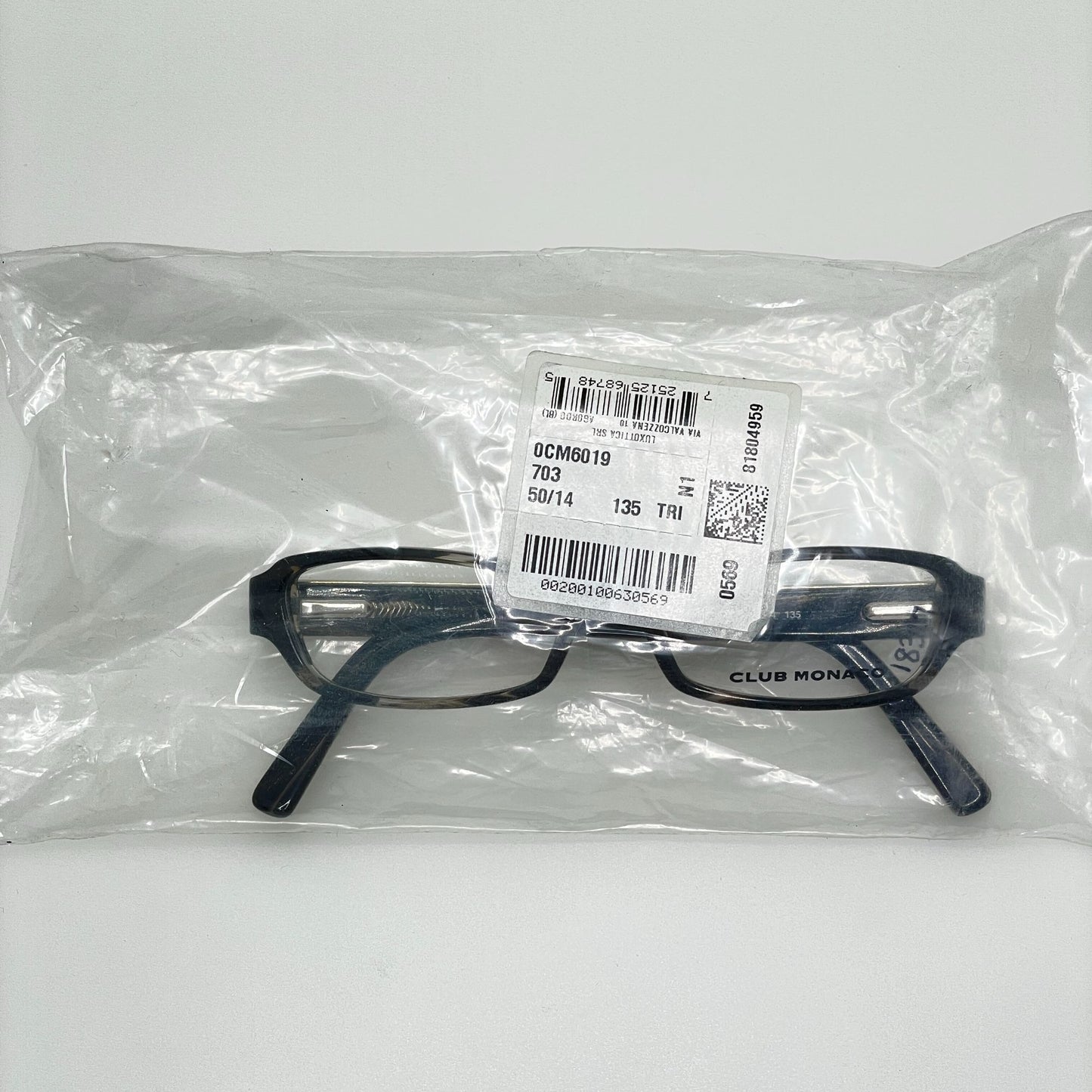 Club Monaco Eyeglasses Eye Glasses Frames CM6019 703 50-14-135