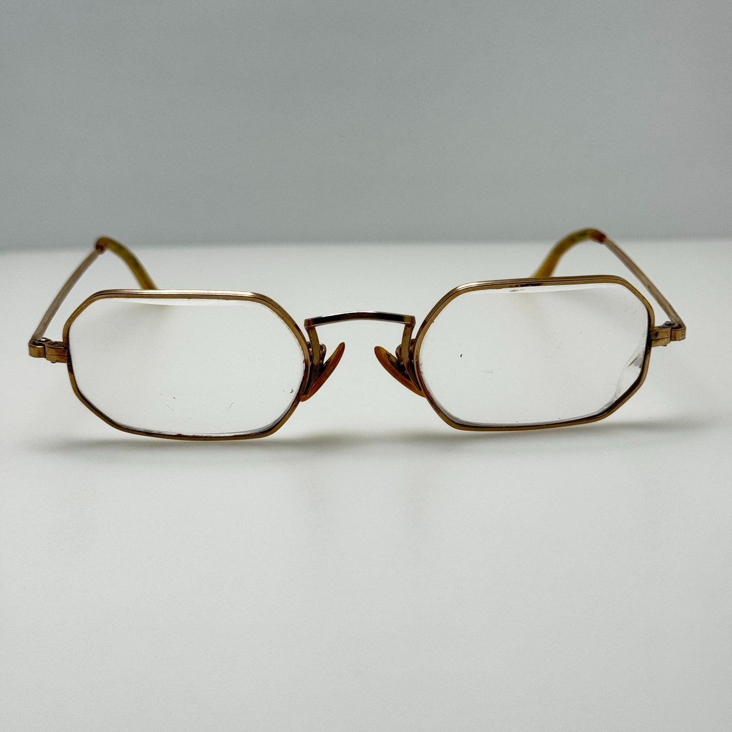 Shuron 5 1/2 S/C USA 12K GF Gold Eyeglasses Eye Glasses Frames B