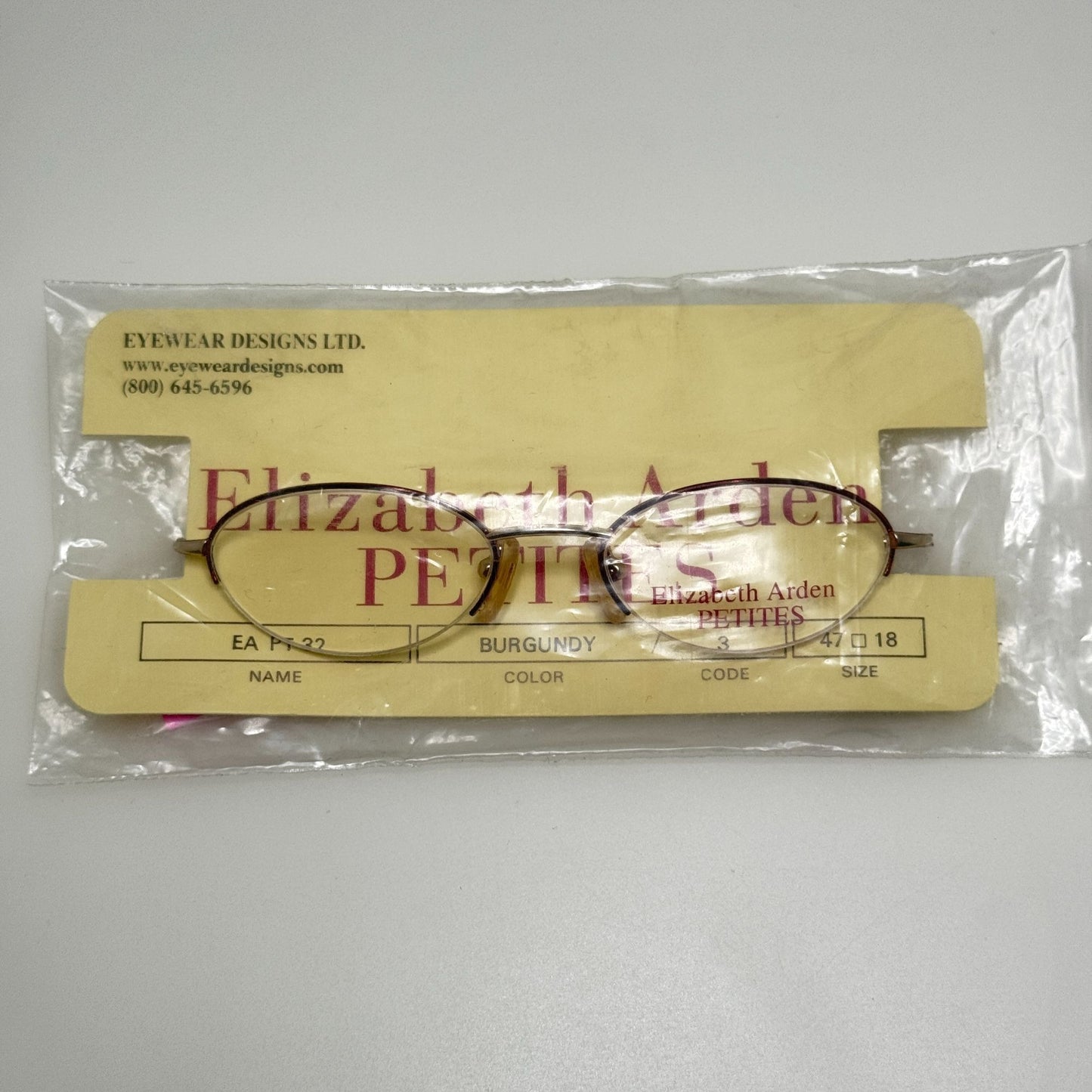 Elizabeth Arden EA PT-32 3 Eyeglasses Eye Glasses Frames 47-18-130