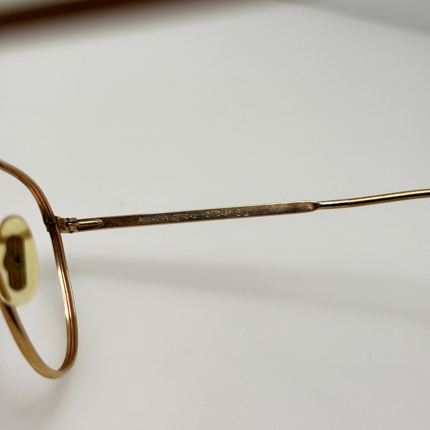 American Optical AO 1-10 12Kgf Eyeglasses Eye Glasses Frames Fulvue 6 1/4