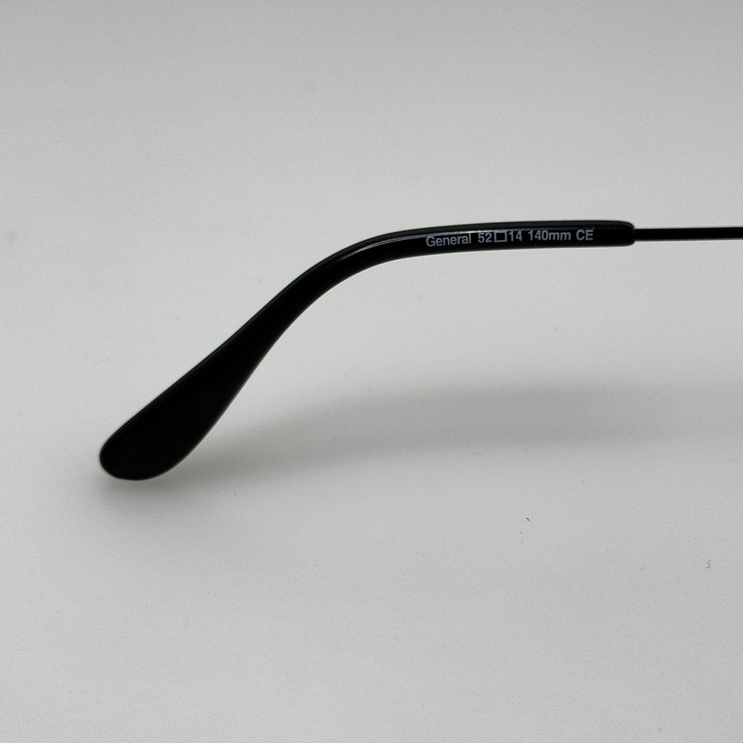 American Optical Sunglasses General Black AO 52-14-140