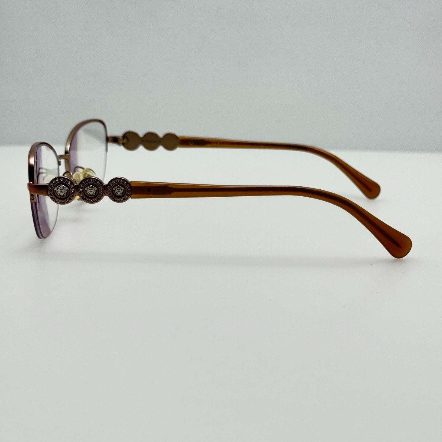 Versace Eyeglasses Eye Glasses Frames Mod 1217-B 1259 Italy 52-17-135
