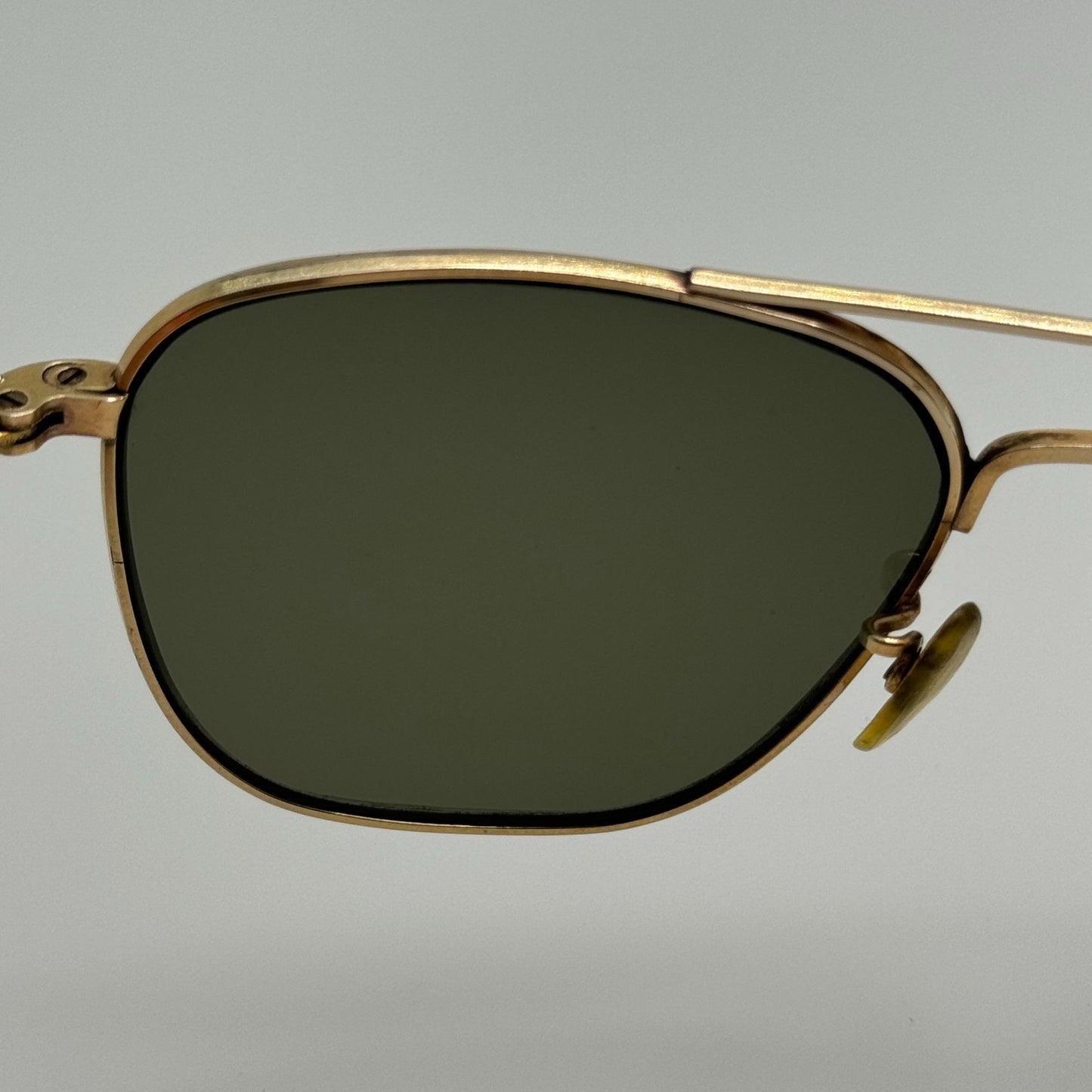 American Optical Sunglasses AO Pilot 1/10 - 12k GF 5 1/2 B
