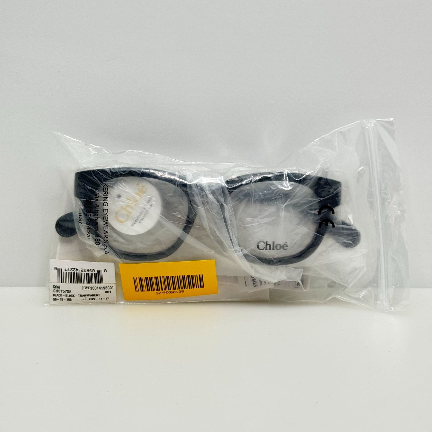 Chloe Eyeglasses Eye Glasses Frames CH0157OA 001 50-18-150 Italy