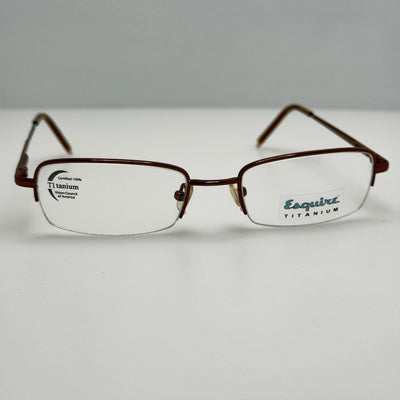 Esquire T-08 Brown Eyeglasses Eye Glasses Frames 51-19-140