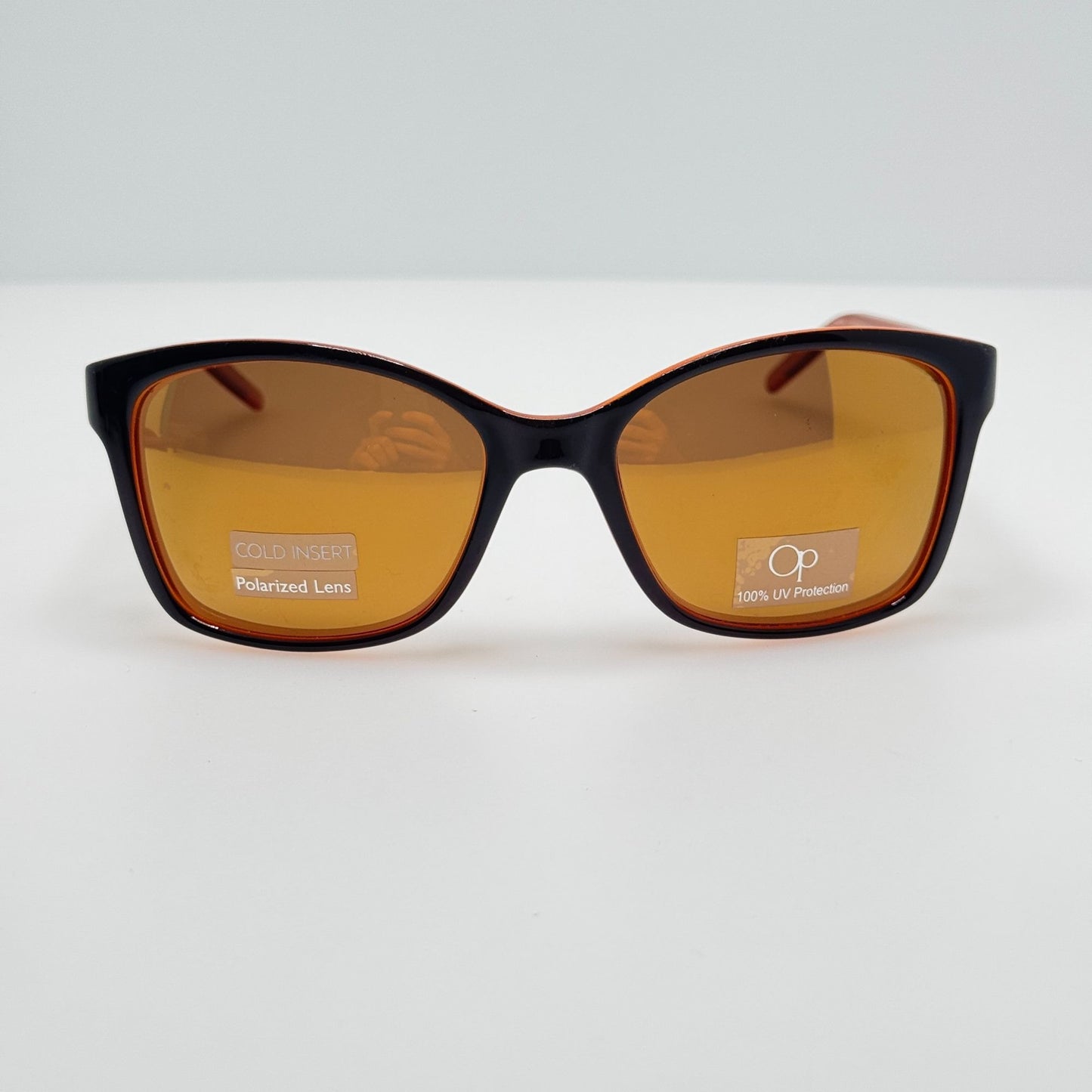 Ocean Pacific Sunglasses Howlee Brown Laminate 55-18-130