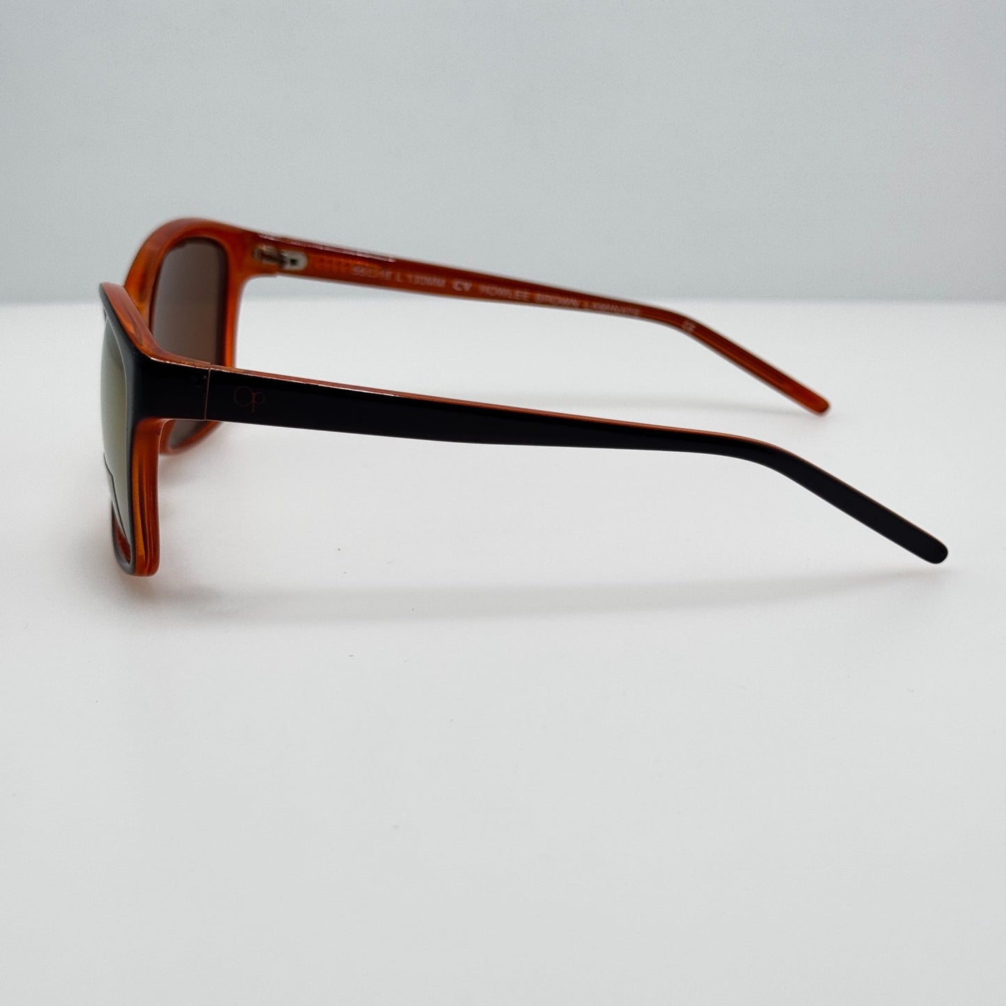 Ocean Pacific Sunglasses Howlee Brown Laminate 55-18-130