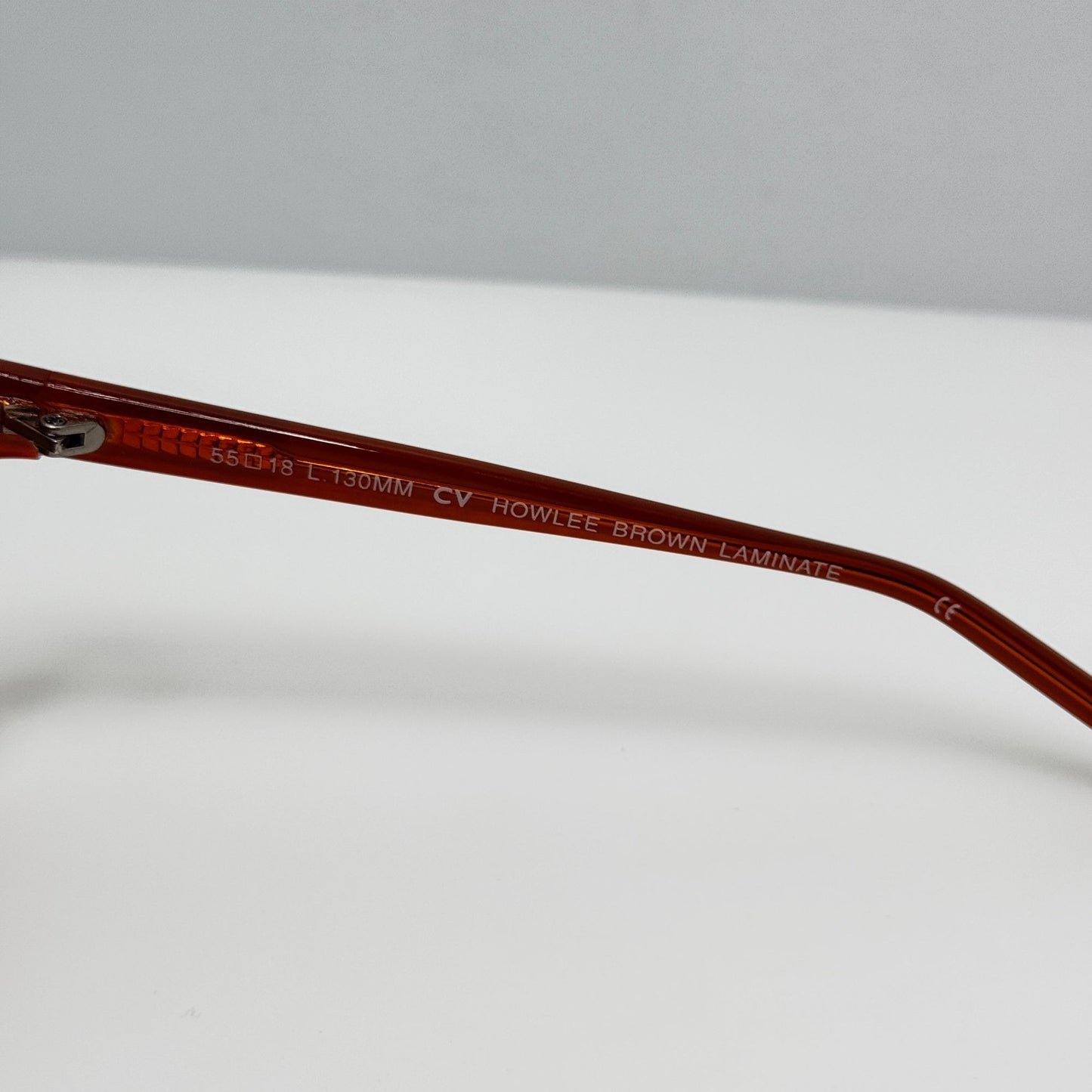Ocean Pacific Sunglasses Howlee Brown Laminate 55-18-130