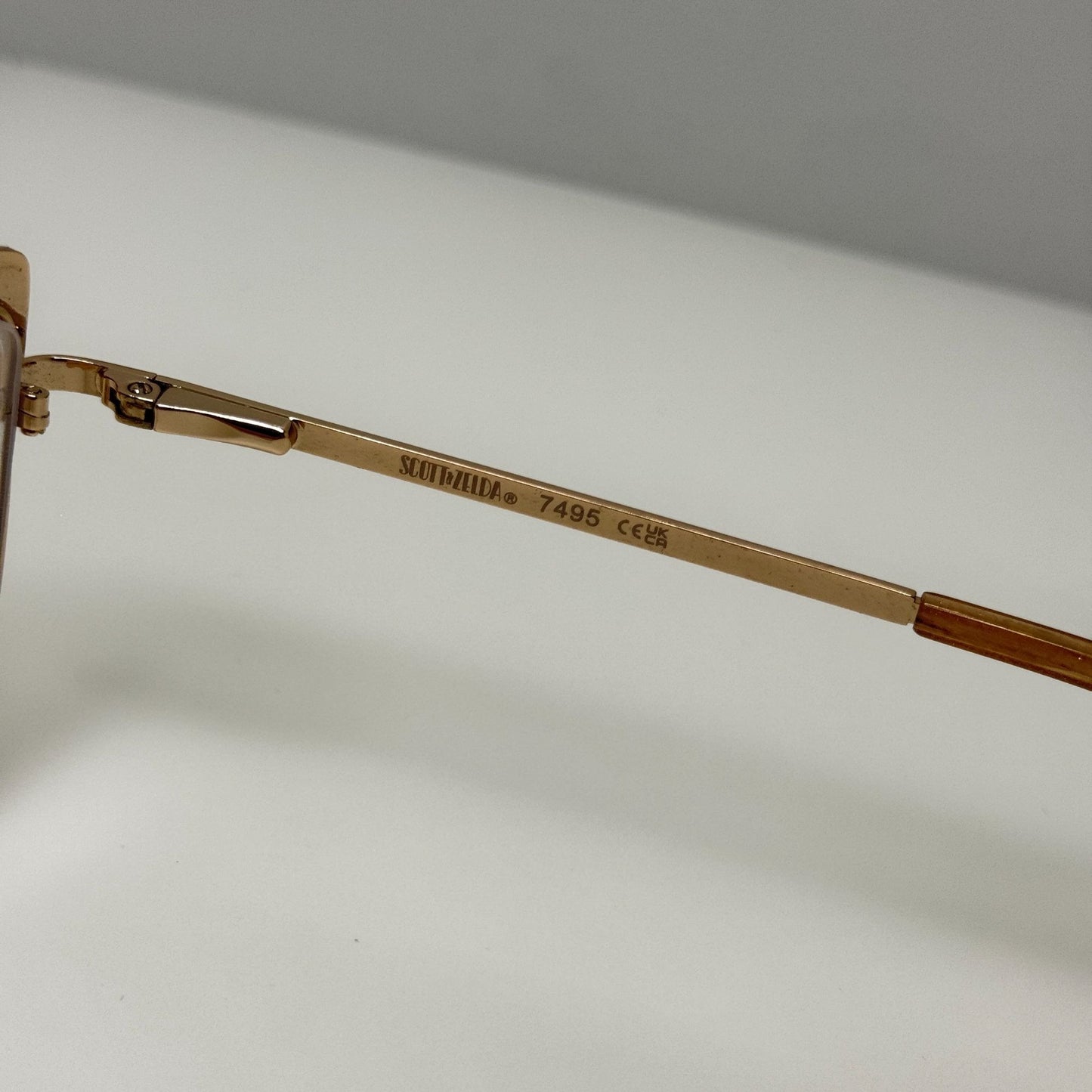 Scott & Zelda 7495 Gold Eyeglasses Eye Glasses Frames 54-16-145